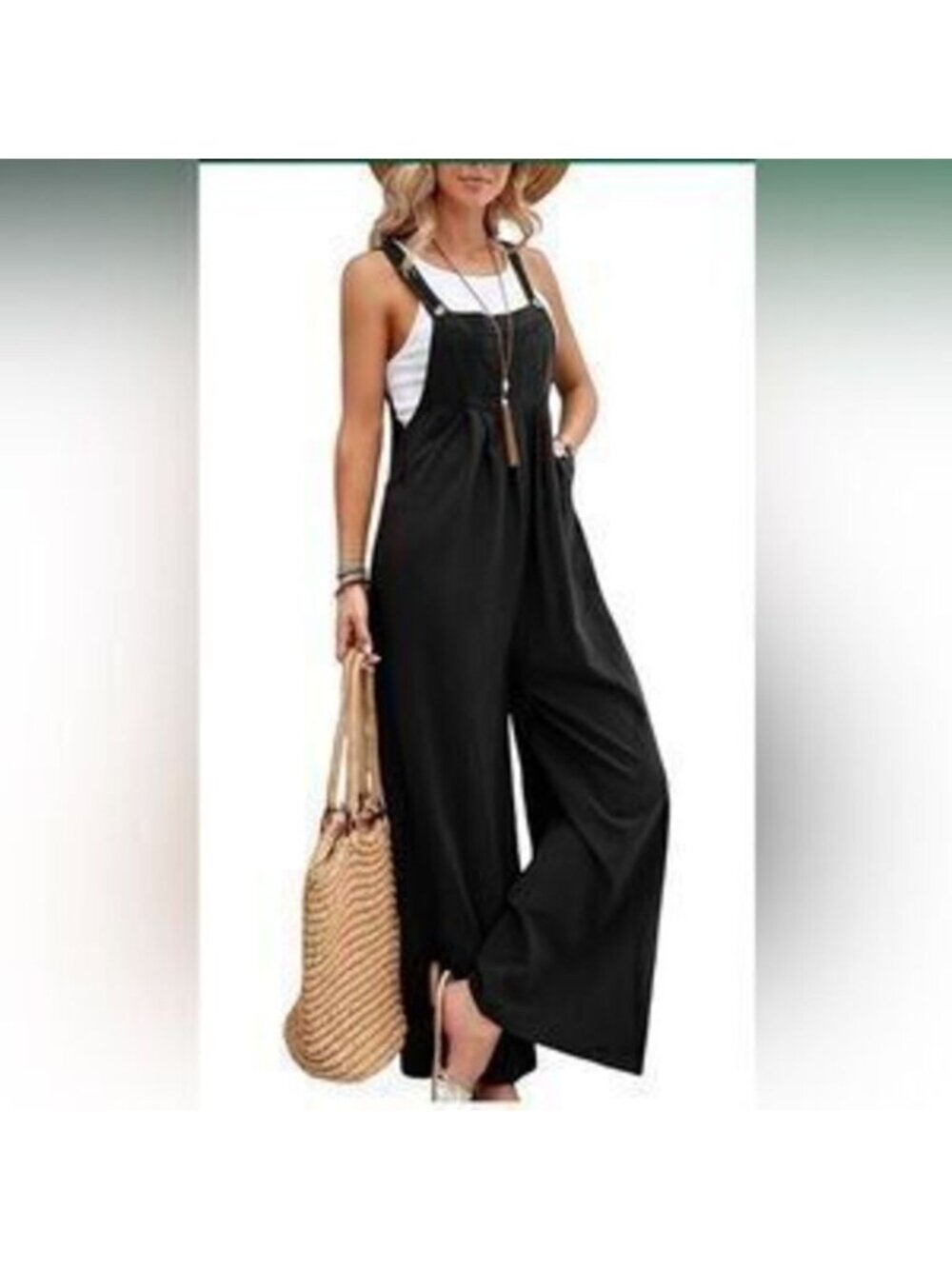 Overalls Wide Leg Baggy Overalls Jumpsuit